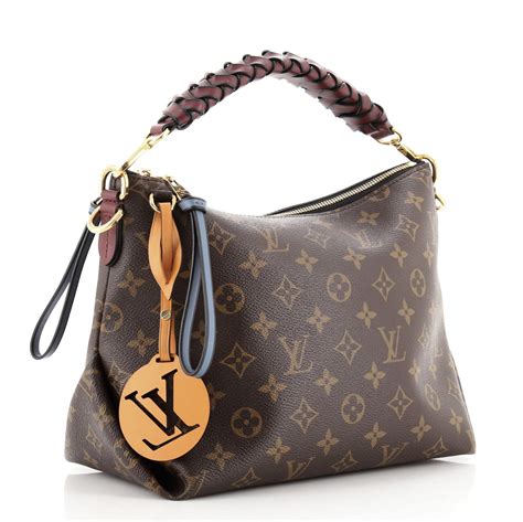 louis vuitton purse with braided handle|hobo louis vuitton.